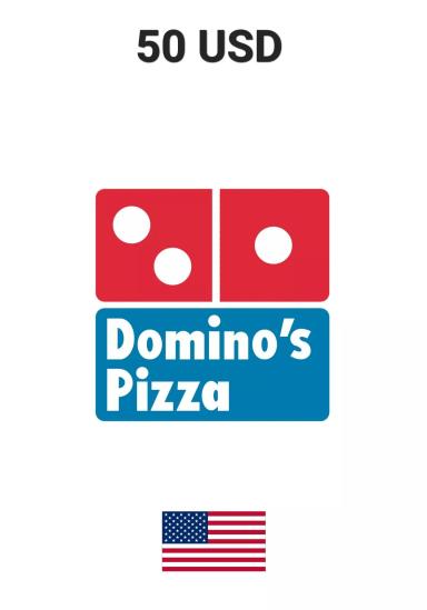 Dominos USA 50 USD Gift Card cover image